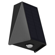 Solar Wall Light Outdoor -Down Lighting LED Lamp Solar Wall Washing Lights for Courtyard Garden 2 Light