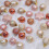 Christmas Ball Ornaments Set Plastic Pink Grey 33 pcs 1