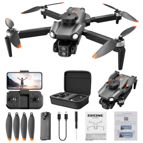 Leodye Brushless Motor Drone 1080P Camera Wind-Resistant 2