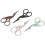 Stork Bird Scissors Hot Forged Golden Silver 1 Pair 8