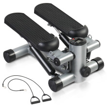 Air Climber Mini Stair Stepper with Resistance Bands