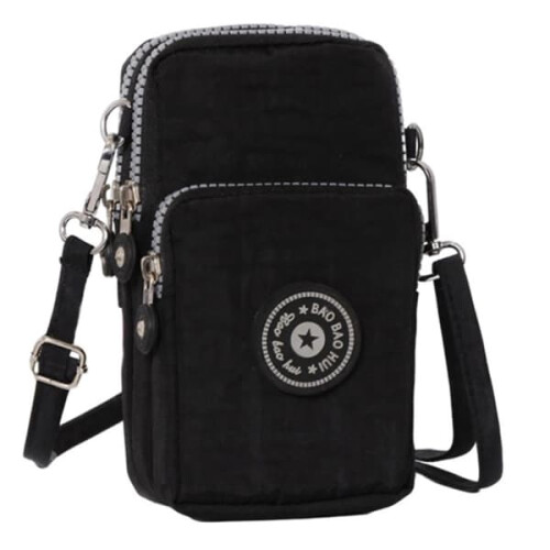 Bolsa de ombro resistente para celular, rosa escuro. 1