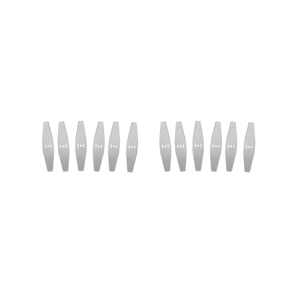 12 Pcs Metal Grass Trimmer Blade String Trimmer Replacement Accessories Saw Blades Lawn Mower Fittings 6032724608839