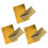 Vintage writing paper set with kraft envelopes 24 pcs 1