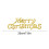 Christmas tree letterboard gold electroplated plastic 2