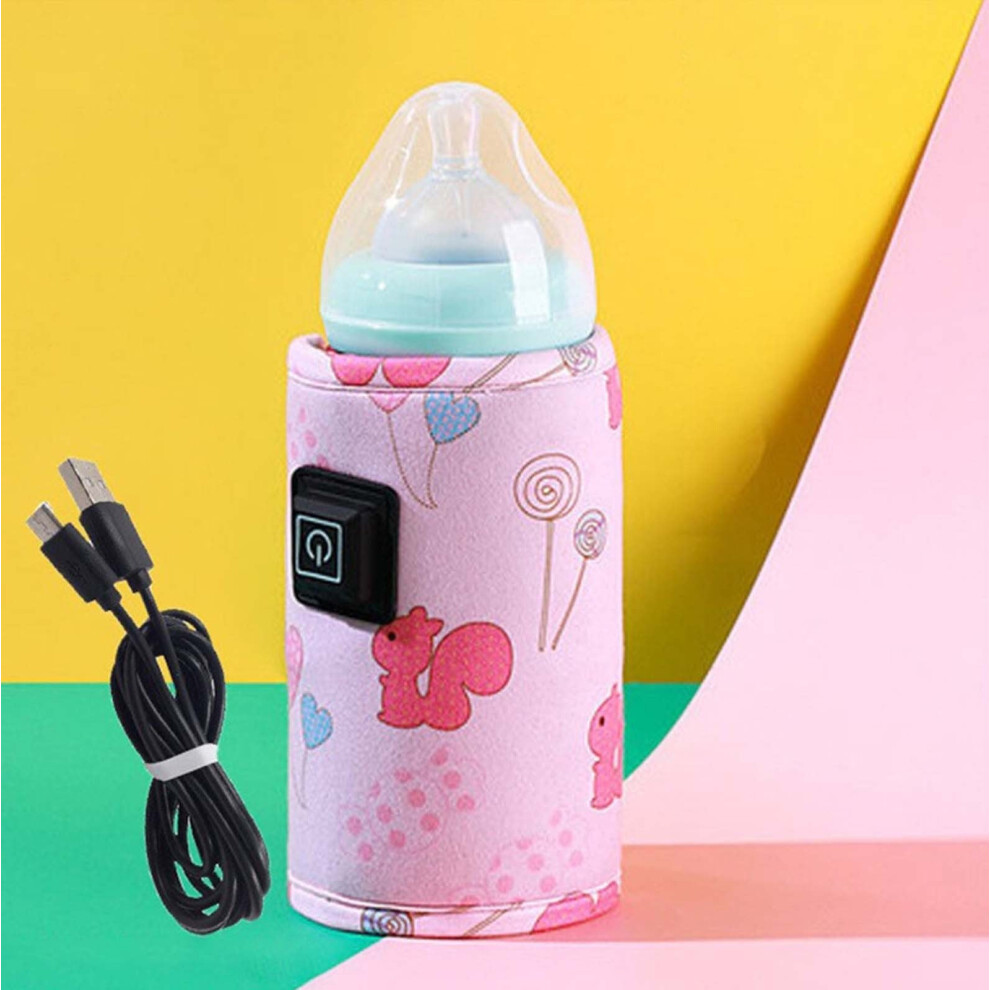 Portable bottle warmer wireless rechargeable 1 unit