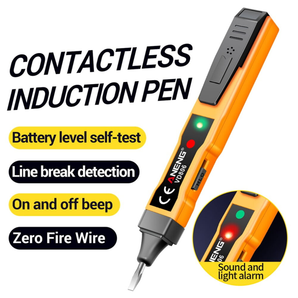 Vd806 Ac/Dc Voltage Tester Non-Contact Circuit Detector 972745958550