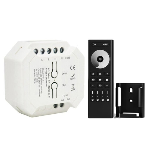Tuya ZigBee Triac Dimmer LED Controller  Dimmer for Dimmable LED Lights Support  APP RF Remote Control B