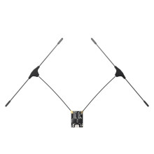 For GEPRC ELRS DUAL 915Mhz Diversity Receiver RX 25-200Hz Built-in TCXO with Dual Antenna for FPV RC Drone