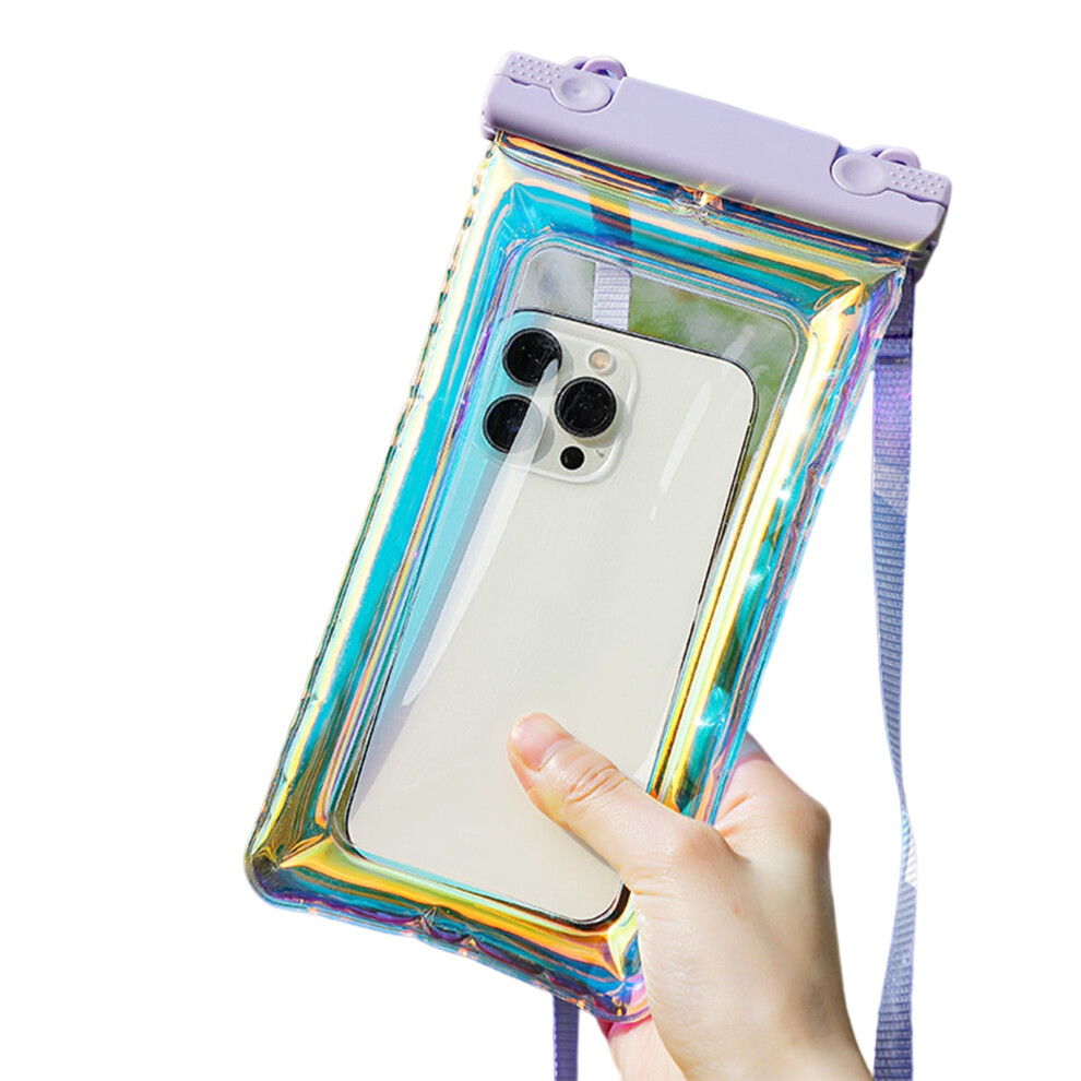 Waterproof Phone Pouch With Lanyard Touchscreen Clear Pvc 972745950851