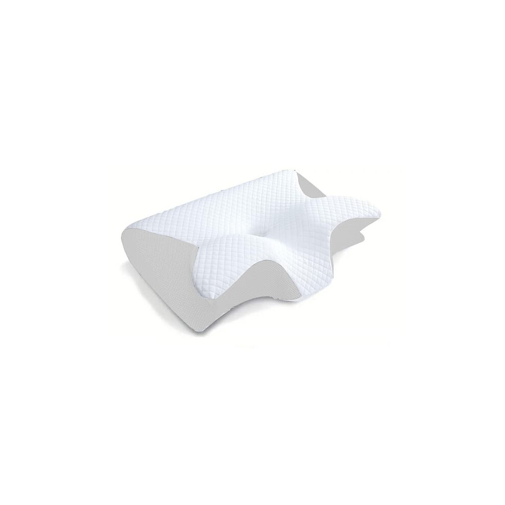 Viscoelastic Foam Neck Pillow Ergonomic Contour 1 Unit