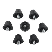 25 StüCk Ersatzspikes FüR FußBallschuhe, 16 Mm, FußBallschuhstollen, Spikes FüR Laufschuhe mit 5 mm Gewinde