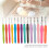 Crochet Hooks Set Comfortable Multicolor 10-Piece 7
