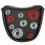 Golf Putter Head Cover Leather Magnetic Black 1