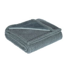 Waterproof Blanket for Couples Gray 71x100 cm