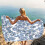 Toalha de praia de microfibra LWZWM 30x59 polegadas 6