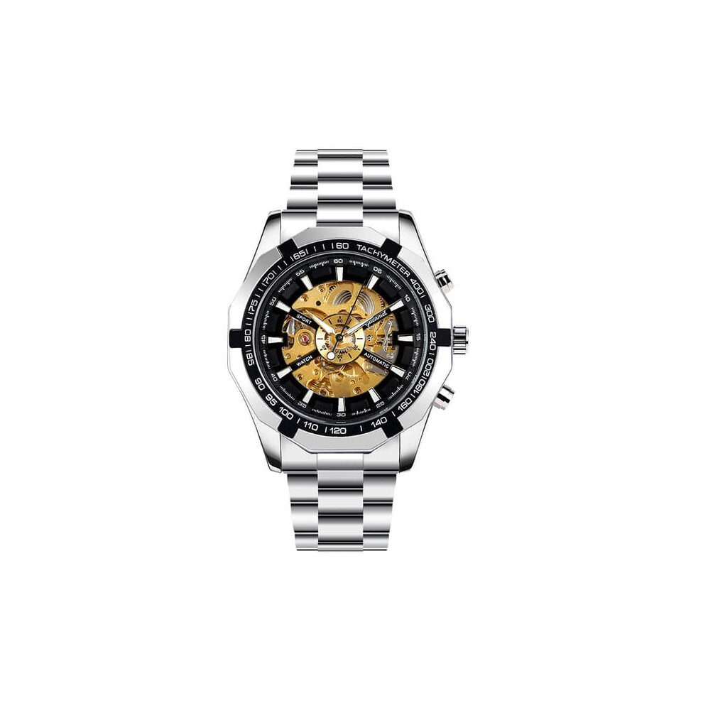 Automatic Mechanical Watch For Men With Luminous Hands 962125343342