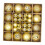 Christmas Ball Ornaments Set Gold 44 pcs 1