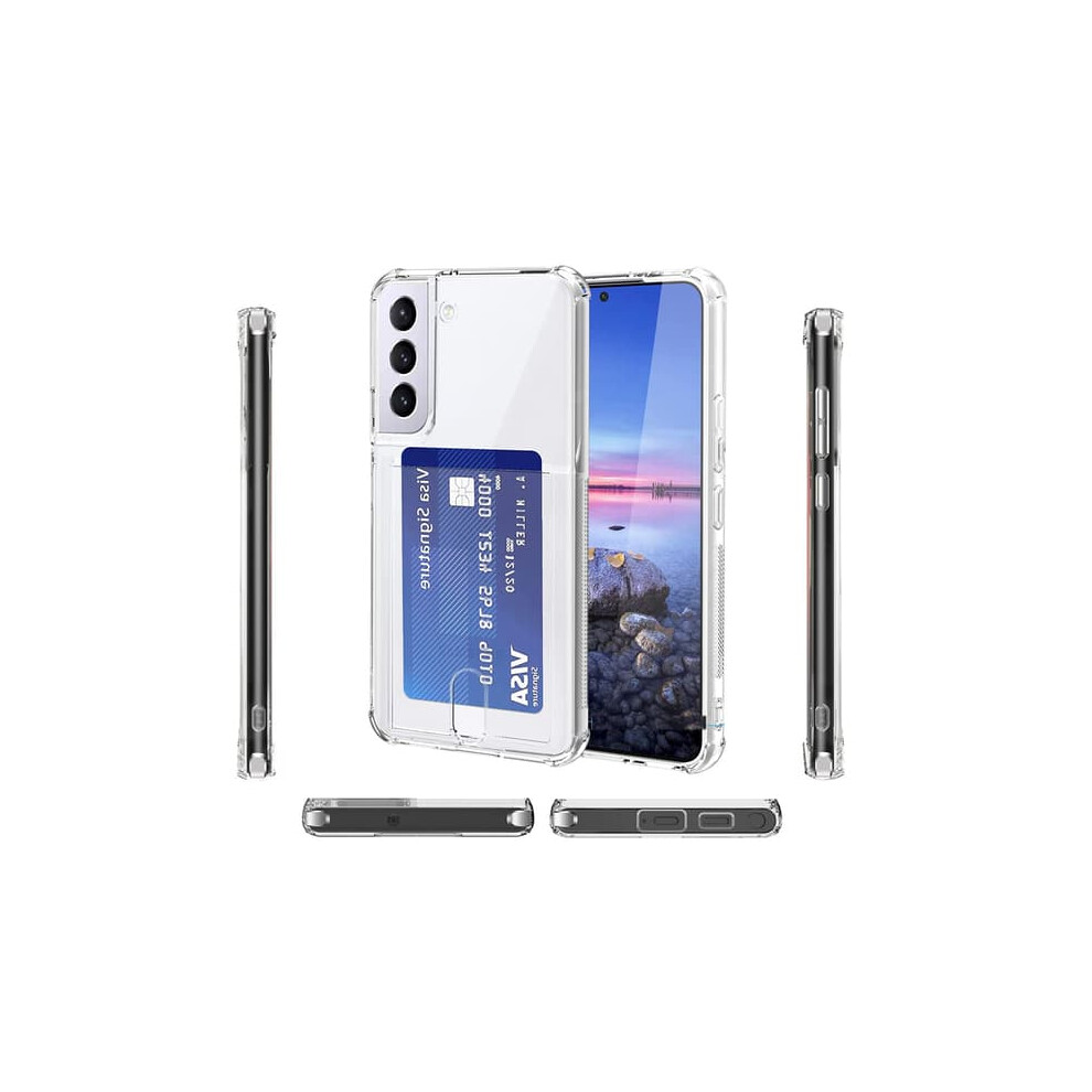 Samsung Galaxy S22 Plus Case With Card Slot Transparent 962125346688