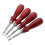 Leather Edge Beveler with Wood Handle 4 Sizes 1