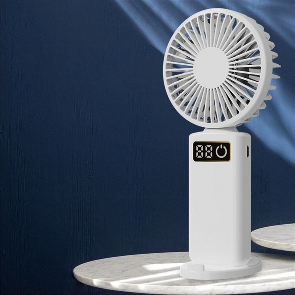 Hiroekza Handheld Usb Fan Rechargeable Silent Portable 940684106721