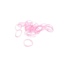 Elastic Hair Bands Pink 20-Pack