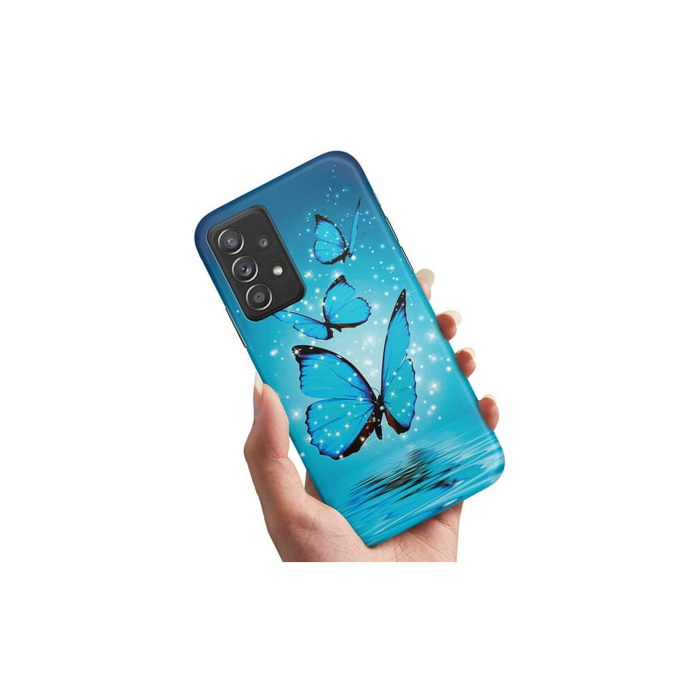 Samsung Galaxy A53 5G Case Glitter Butterfly Design 962125348064