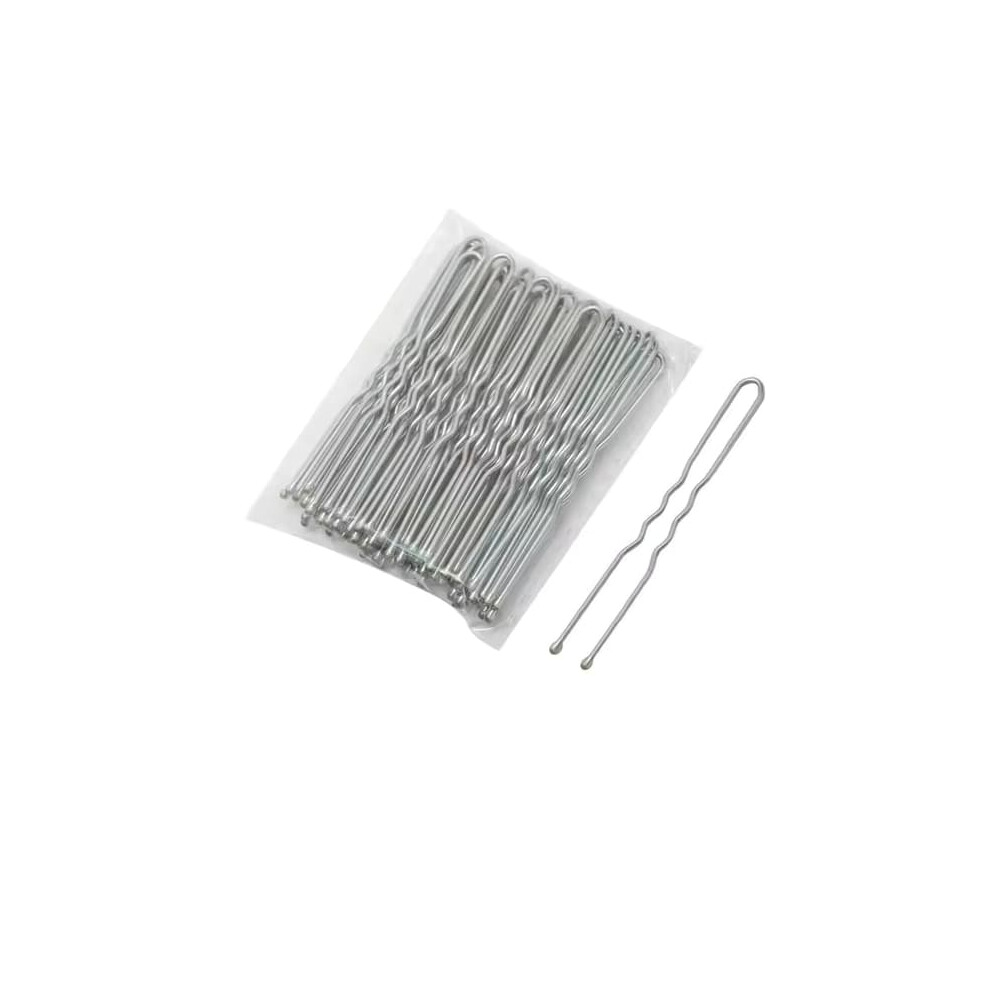 Hairpin U-Shaped 50 Pcs Silver 962125359077
