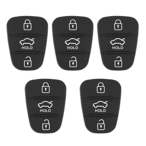 Hyundai Kia remote key shell rubber pad 5 pcs 1