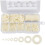 Plastic Nylon Flat Washers M2 to M10 White 500 pcs 1
