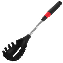 Fourchette à spaghetti en silicone Youliang avec manche en métal