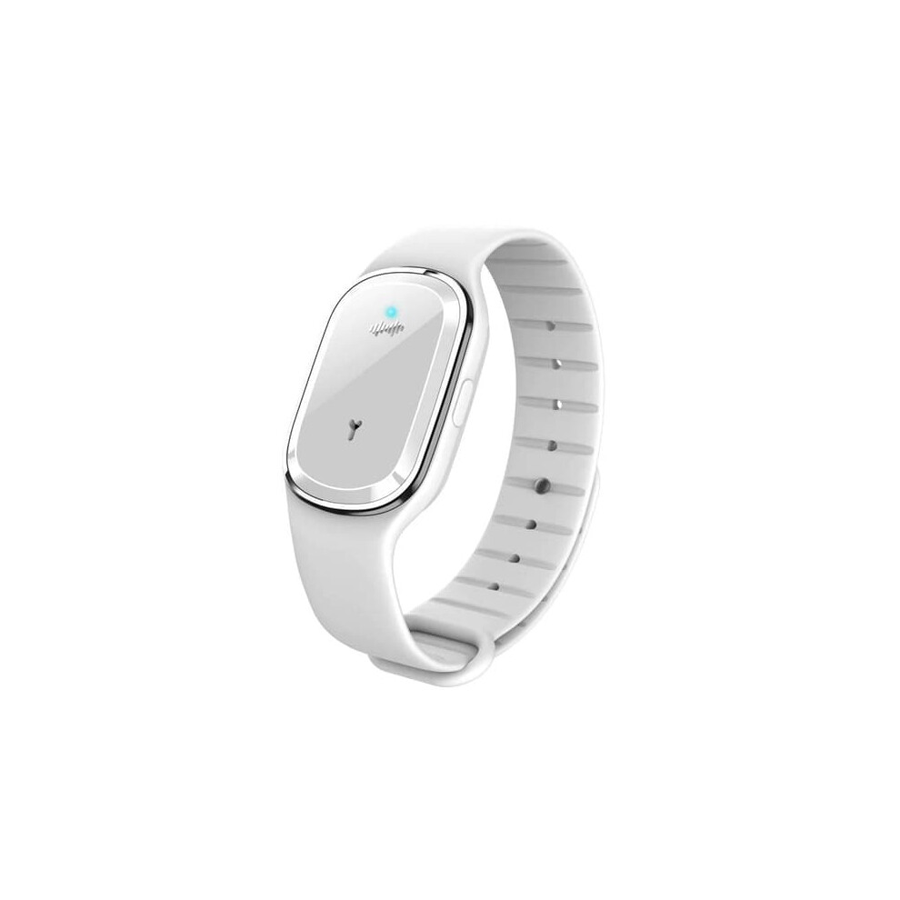 Ultrasound Mosquito Repellent Bracelet White 962029667865