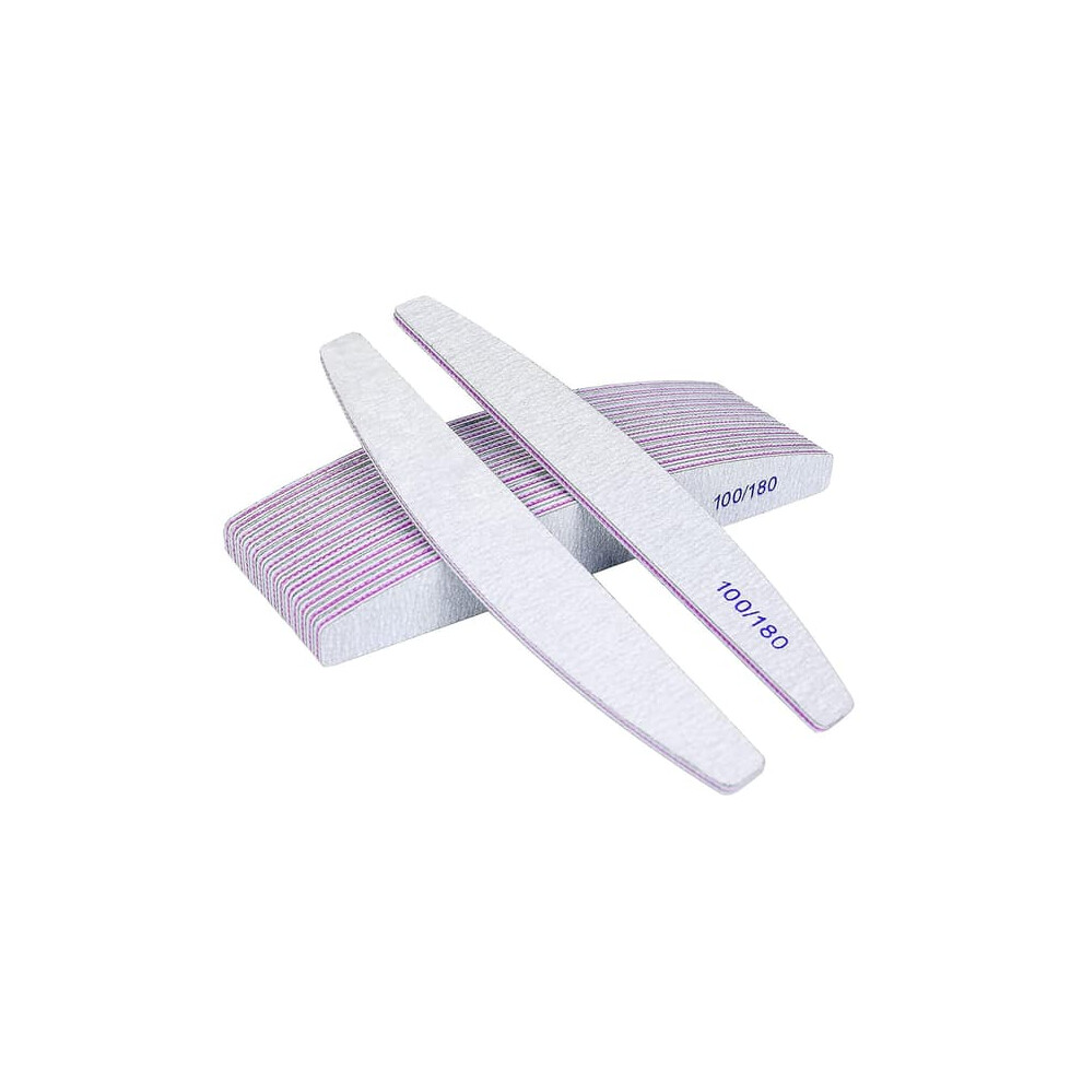 Nail Files 100/180 Grit Double-Sided 16 Pack 962125369847