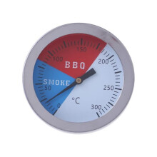 Thermomètre à fumée pour barbecue au charbon de bois, thermomètre de barbecue avec indicateur de température, 52 mm