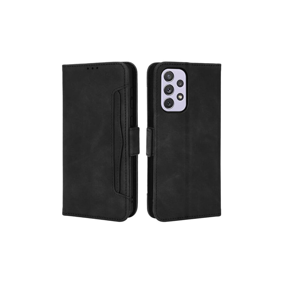 Skalo Samsung A53 5G Wallet Case 6-Compartment Black 962125349214