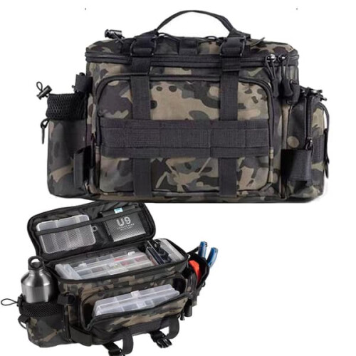 Fishing Bag Camouflage Single-Shoulder Tackle Backpack