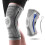 Silicone Knee Brace with Suspension Compression Grey 2