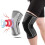 Silicone Knee Brace with Suspension Compression Grey 3