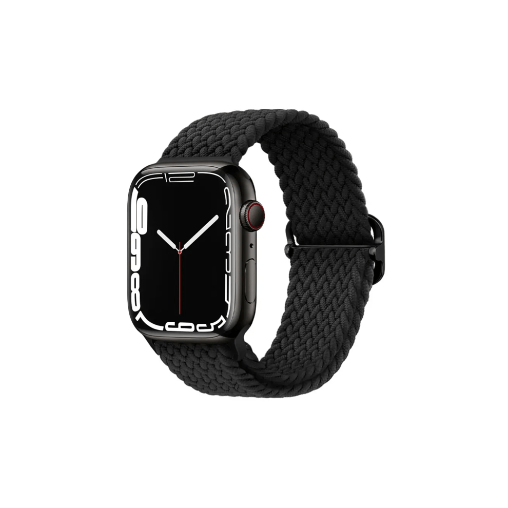 Elastic Apple Watch Bracelet 42Mm 44Mm 45Mm 46Mm 49Mm Black 962029678267