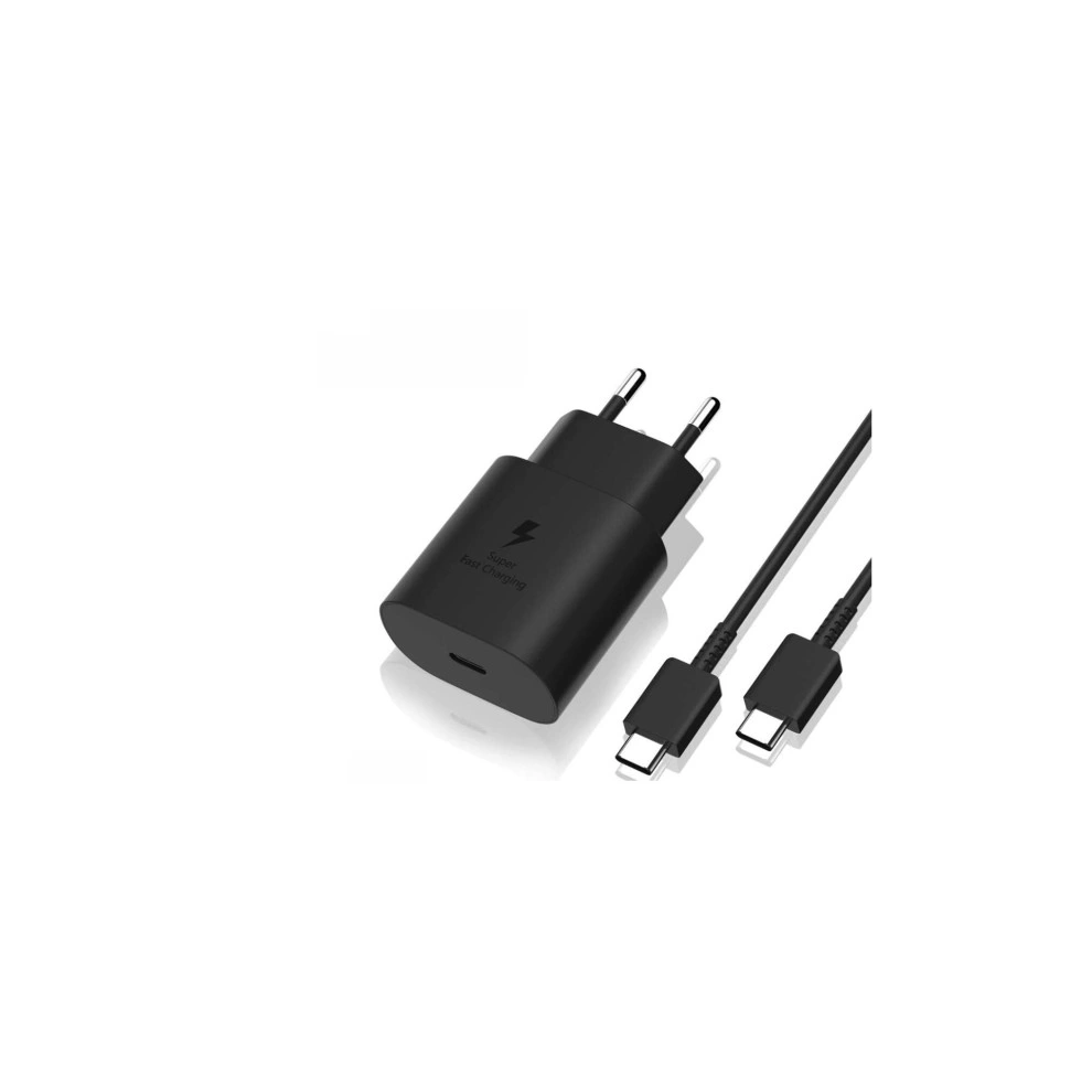 25W Samsung Fast Charging Usb-C Wall Charger With Cable 962125350357