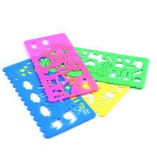 Colorful stencils set 4 pieces