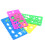 Colorful stencils set 4 pieces 1