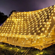 UISEBRT light net string lights 6x4m 480 LED warm white