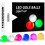 LED Golf Ball Blue Illuminated Practice Ball 12 Pack 1