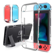 Kompatibilné s Nintendo Switch Kompatibilné pevné puzdro Shell z priehľadného plastu