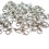 Necklace clasp silver plated 5-pack 1