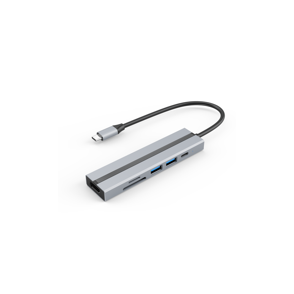 Usb-C Hub 6-In-1 With 4K Hdmi And Usb 3.0/2.0 Ports 962125353198