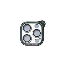 iPhone 16 Pro/Pro Max kameraskärmsskydd silver