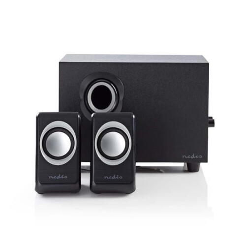 Nedis PC Speakers 2.1 Channel 33W 3.5mm USB Powered