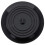 Silicone Sink Stopper Black 15 cm 1
